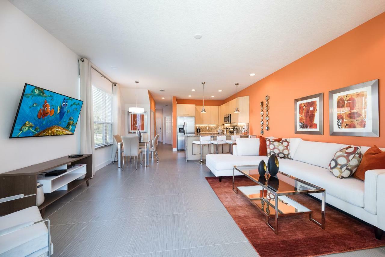 Beautiful 3 Bedroom Suites, 20 Min From Disney Townhouse Орландо Екстер'єр фото